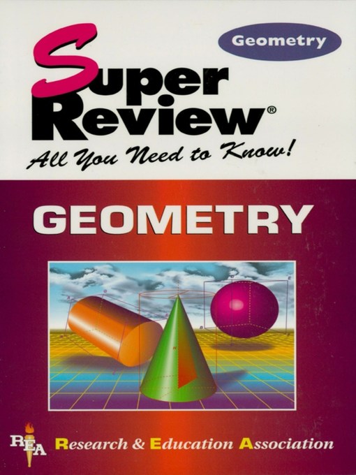 Title details for Geometry Super Review by The Editors of REA - Available